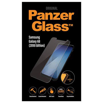 Samsung Galaxy A8 2018 Panzerglass Glazen Screenprotector huismerk kopen in de aanbieding