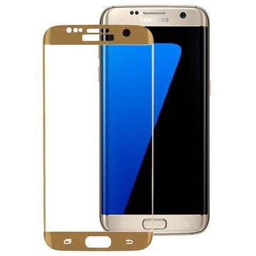 Samsung Galaxy S7 Edge Peter Jackel Full Display Hd Glass Screenprotector Goud huismerk kopen in de aanbieding