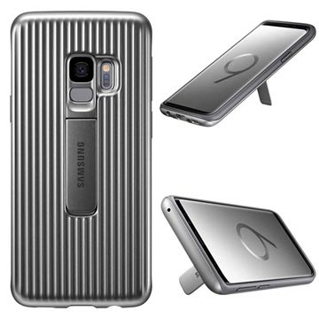 Samsung Galaxy S9 Protective Standing Cover Ef Rg960Csegww Zilver huismerk kopen in de aanbieding