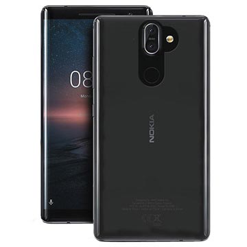 Nokia 8 Sirocco Puro 03 Nude Cover Doorzichtig huismerk kopen in de aanbieding