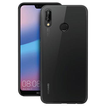 Huawei P20 Lite Puro 03 Nude Tpu Case Doorzichtig huismerk kopen in de aanbieding