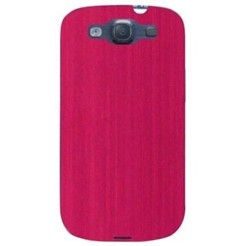Samsung Galaxy S3 I9300 Puro Click On Cover Metal Roze huismerk kopen in de aanbieding