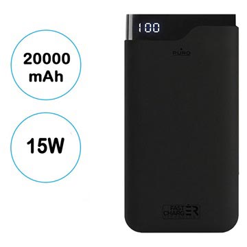 Puro Extra Power Draagbare Powerbank 2Xusb Type C 20000Mah huismerk kopen in de aanbieding Puro Extra Power Draagbare Powerbank 2Xusb Type C 20000Mah huismerk kopen in de aanbieding