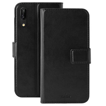 Huawei P20 Puro Milano Wallet Case Zwart huismerk kopen in de aanbieding Huawei P20 Puro Milano Wallet Case Zwart huismerk kopen in de aanbieding