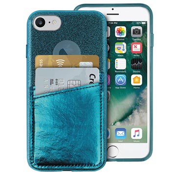Puro Shine Pocket Iphone 66S78 Cover Donkergroen huismerk kopen in de aanbieding