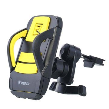 Remax Rm 03 Universele Ventilatierooster Autohouder Geel huismerk kopen in de aanbieding