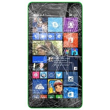 Microsoft Lumia 535 Displayglas Touch Screen Reparatie Zwart huismerk kopen in de aanbieding