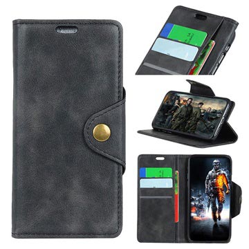 Retro Lg Q Stylus Lg Q Stylo 4 Wallet Case Met Standaardfunctie Zwart huismerk kopen in de aanbieding