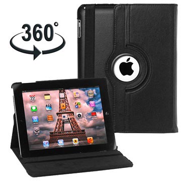 Rotary Leren Tas Ipad 2 3 4 Zwart huismerk kopen in de aanbieding