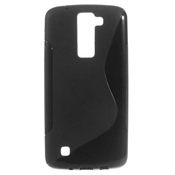 Lg K8 S Curve Tpu Case Zwart huismerk kopen in de aanbieding