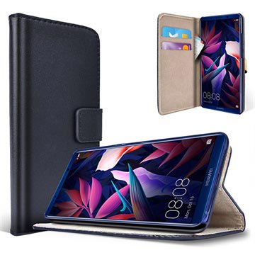 Huawei Mate 10 Pro Saii Klassiek Wallet Case Zwart huismerk kopen in de aanbieding