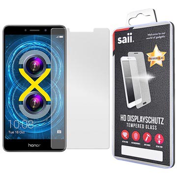 Huawei Honor 6X Saii Premium Hd Glazen Screenprotector Doorzichtig huismerk kopen in de aanbieding