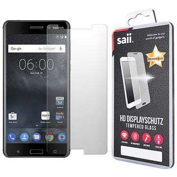 Nokia 6 Saii Premium Hd Glazen Screenprotector Doorzichtig huismerk kopen in de aanbieding
