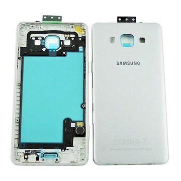 Samsung Galaxy A5 2015 Batterij Cover Zilver huismerk kopen in de aanbieding