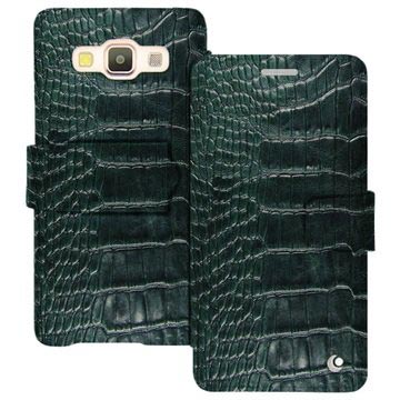 Samsung Galaxy A5 2015 Noreve Tradition B Wallet Leren Hoesje Horizon Crocodile Pino huismerk kopen in de aanbieding
