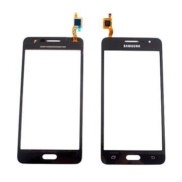 Samsung Galaxy Grand Prime Displayglas Touchscreen Zwart huismerk kopen in de aanbieding
