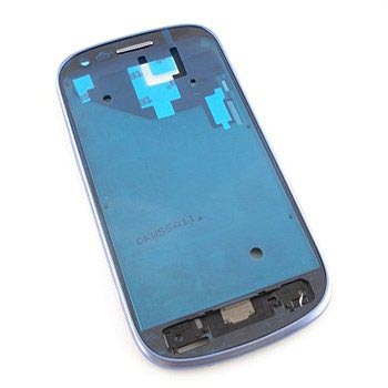 Samsung Galaxy S3 Mini I8190 Front Cover Blauw huismerk kopen in de aanbieding