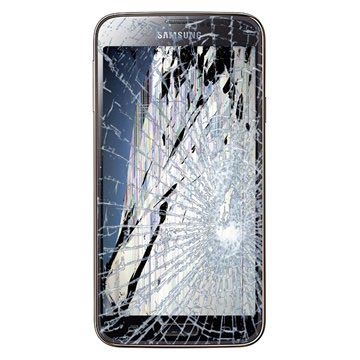 Samsung Galaxy S5 Lcd Touchscreen Reparatie Goud huismerk kopen in de aanbieding