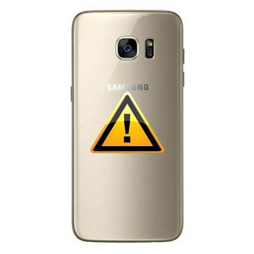 Samsung Galaxy S7 Edge Batterij Cover Reparatie Goud huismerk kopen in de aanbieding