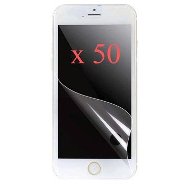 Iphone 6 6S Displayfolie 50 St Doorzichtig huismerk kopen in de aanbieding