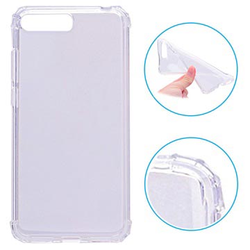 Schokbestendig Huawei Y6 2018 Tpu Hoesje Doorzichtig huismerk kopen in de aanbieding