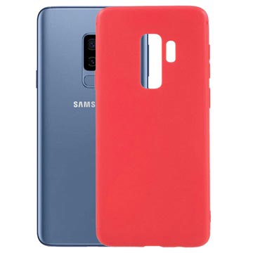 Samsung Galaxy S9 Flexibel Siliconen Hoesje Rood huismerk kopen in de aanbieding