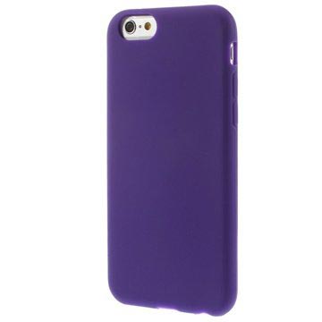 Iphone 6 6S Siliconen Hoesje Paars huismerk kopen in de aanbieding