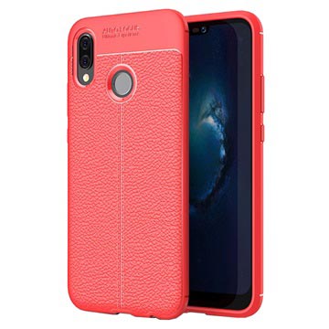 Slim Fit Premium Huawei P20 Lite Tpu Hoesje Rood huismerk kopen in de aanbieding