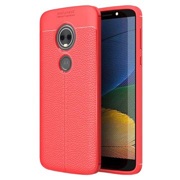 Slim Fit Premium Motorola Moto E5 Plus Tpu Hoesje Rood huismerk kopen in de aanbieding