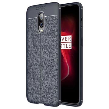 Slim Fit Premium Oneplus 6T Tpu Case Donkerblauw huismerk kopen in de aanbieding