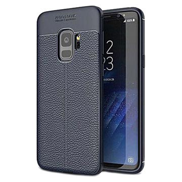 Slim Fit Premium Samsung Galaxy S9 Tpu Hoesje Donkerblauw huismerk kopen in de aanbieding