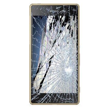 Sony Xperia M5 Lcd Touchscreen Reparatie Goud huismerk kopen in de aanbieding