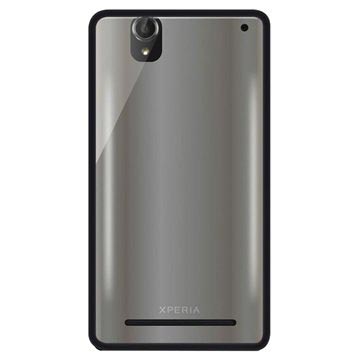 Sony Xperia T2 Ultra T2 Dual Puro Clear Cover Zwart huismerk kopen in de aanbieding