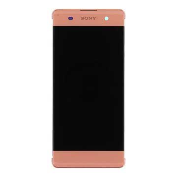 Sony Xperia Xa Xa Dual Voorzijde Cover Lcd Display Rose Gold huismerk kopen in de aanbieding