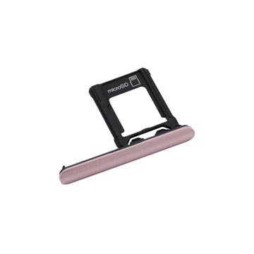 Sony Xperia XZ1 SIM / MicroSD Card Cover - Roze