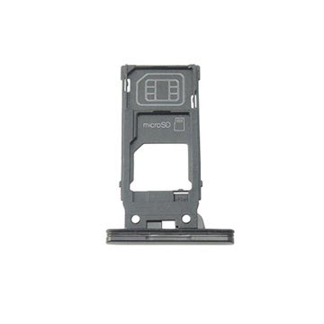 Sony Xperia Xz2 Sim Microsd Kaart Drager Zwart huismerk kopen in de aanbieding