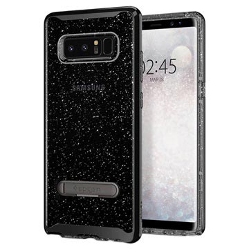 Samsung Galaxy Note8 Spigen Crystal Hybrid Glitter Cover Zwart huismerk kopen in de aanbieding