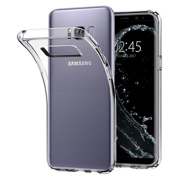 Spigen Liquid Crystal Samsung Galaxy S8 Cover Doorzichtig huismerk kopen in de aanbieding