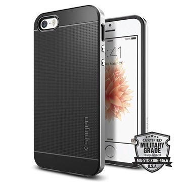 Iphone 55Sse Spigen Neo Hybrid Cover Satin Zilver huismerk kopen in de aanbieding