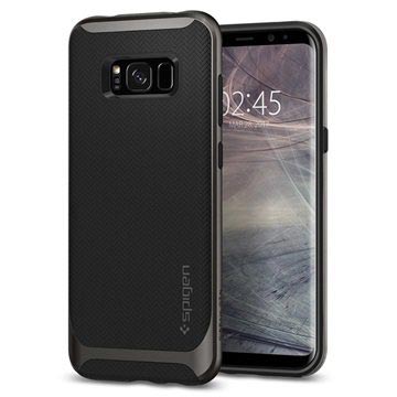 Samsung Galaxy S8 Spigen Neo Hybrid Cover Gunmetal huismerk kopen in de aanbieding
