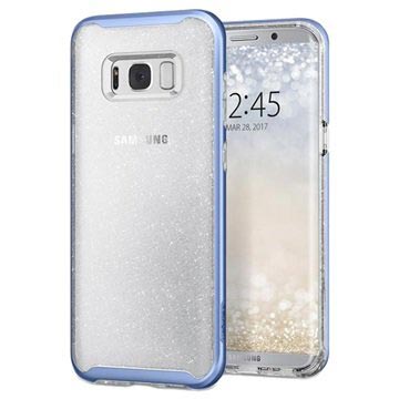 Samsung Galaxy S8 Spigen Neo Hybrid Crystal Glitter Cover Blauw huismerk kopen in de aanbieding