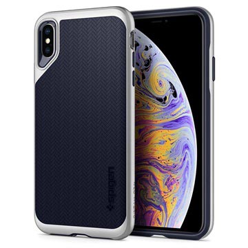 Spigen Neo Hybrid Iphone Xs Max Cover Zilver huismerk kopen in de aanbieding