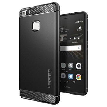 Huawei P9 Lite Spigen Rugged Armor Case Zwart huismerk kopen in de aanbieding