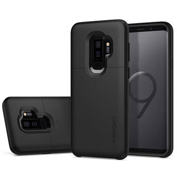 Spigen Slim Armor Cs Samsung Galaxy S9 Cover Zwart huismerk kopen in de aanbieding
