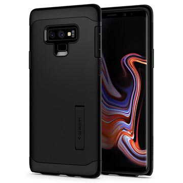 Spigen Slim Armor Samsung Galaxy Note9 Cover Zwart huismerk kopen in de aanbieding