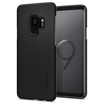 Spigen Thin Fit Samsung Galaxy S9 Case Zwart huismerk kopen in de aanbieding