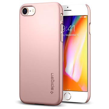 Spigen Thin Fit Iphone 7 8 Cover Rose Gold huismerk kopen in de aanbieding