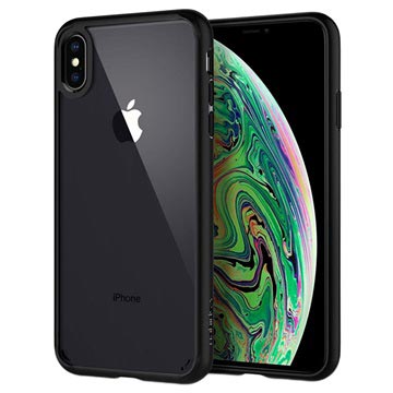 Spigen Ultra Hybrid Iphone Xs Max Cover Zwart Doorzichtig huismerk kopen in de aanbieding