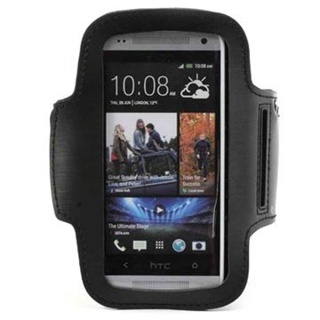 Htc One Mini Sport Gym Armband Zwart huismerk kopen in de aanbieding