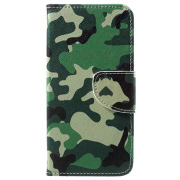 Huawei Honor 6A Style Series Wallet Case Camouflage huismerk kopen in de aanbieding